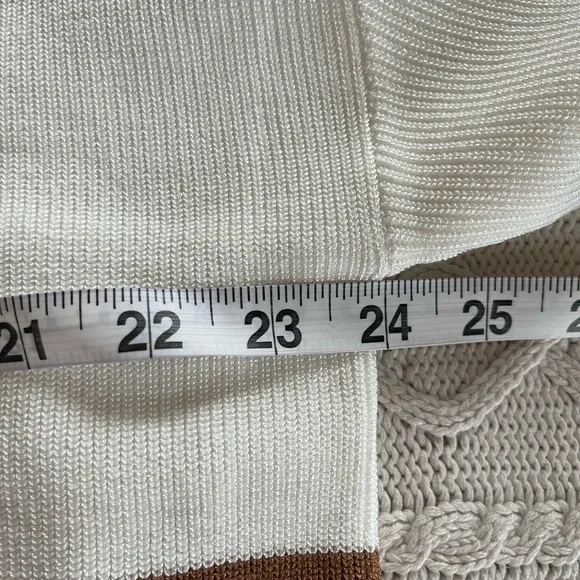 NWOT Adrianna Papell Designer Long Sleeve Lightweight Sweater Size XL - Picture 14 of 16